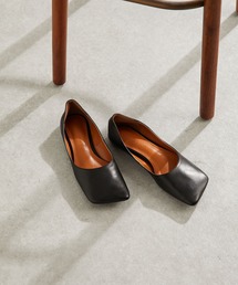 COLLAGE GALLARDAGALANTE | 【OT】スクエアトゥーシューズ/PAPILLONNER/パピヨネ(バレエシューズ)