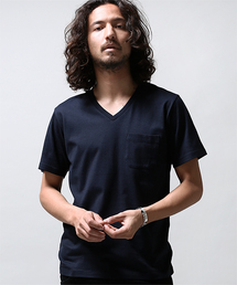 NANO universe | Anti Soaked C/R Vneck T(Tシャツ/カットソー)