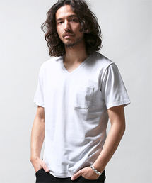 NANO universe | Anti Soaked C/R Vneck T(Tシャツ/カットソー)