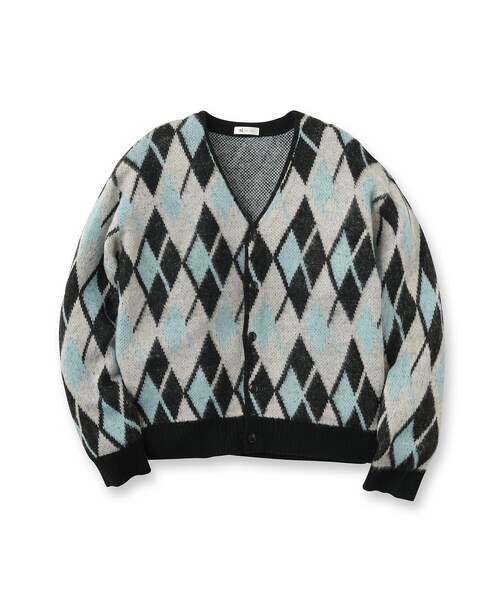 【洗える】シャギーカラーニットアソートカーディガン