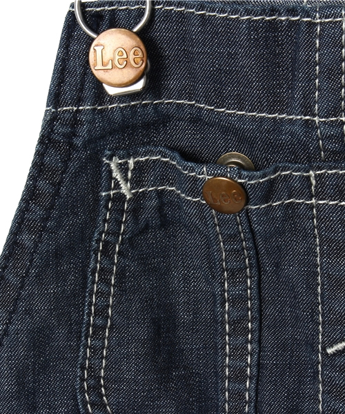 Lee(リー)の「【Lee×CIAOPAINIC TYPY】KIDS リー別注オーバーオールスカート(デニムスカート・キッズ・インディゴブルー/ホワイト・100/110/120/130)」の6枚目の写真