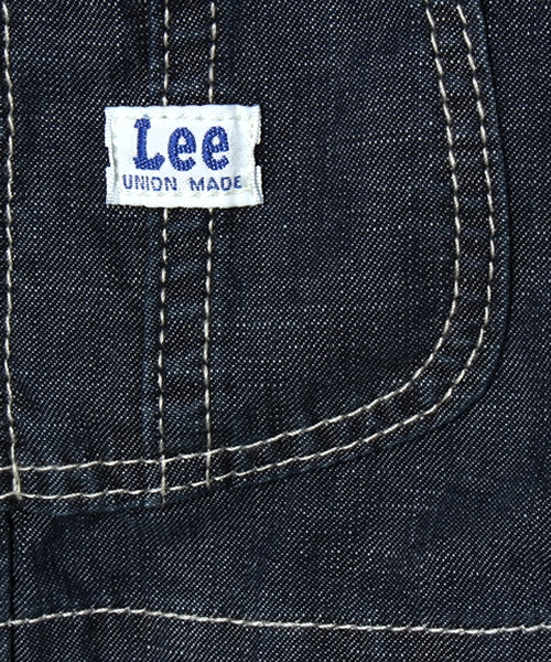 Lee(リー)の「【Lee×CIAOPAINIC TYPY】KIDS リー別注オーバーオールスカート(デニムスカート・キッズ・インディゴブルー/ホワイト・100/110/120/130)」の11枚目の写真