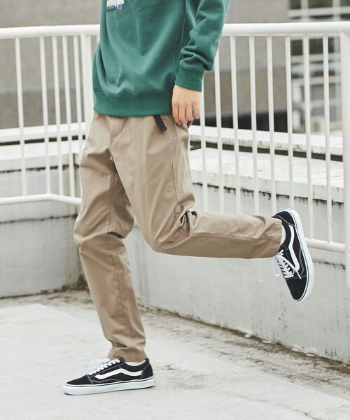 coen（コーエン）の「ストレッチスキニーチノクライミングパンツ（チノパンツ・メンズ・ベージュ/オリーブ/ダークグレー/ブラック・XL/M/L/S）」の5枚目の写真