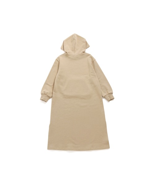 SISTER JENNI（SISTER JENNI）の「アニマルポケットパーカーマキシワンピ（ワンピース・キッズ・グレー/ベージュ/ブラック・160cm/150cm/140cm/130cm）」の14枚目の写真