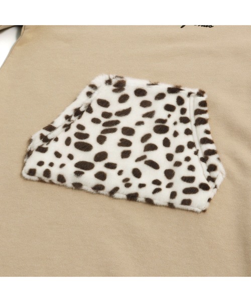 SISTER JENNI（SISTER JENNI）の「アニマルポケットパーカーマキシワンピ（ワンピース・キッズ・グレー/ベージュ/ブラック・160cm/150cm/140cm/130cm）」の18枚目の写真