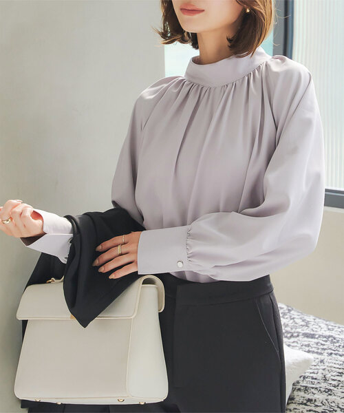 KOBE LETTUCE（コウベレタス）の「選べるデザインブラウス（シャツ/ブラウス・レディース・ブラック/オフホワイト/ホワイト系1/ネイビー系1/ネイビー/ブルー系2/ホワイト系/ブラック系/ブラック系1/ブルー系1/ブルー系/ネイビー系/ピンク系1/ピンク/ピンク系2/ブルー系3/ホワイト系2/ピンク系3/ネイビー系2/ブラック系2/ブラック系その他5/ブラック系その他3/ブラック系その他4/ブラック系その他6/ブラック系3/ブルー系4/ホワイト系3/ネイビー系4/ネイビー系3/ブルー系5/ブラック系4/ホワイト系4/ブラック系5/ブラック系6/ブラック系7/ブラック系8/グレー系1/グレー系/グレー/グレー系2/その他2/モカ/ブルー系6/その他/ブルー/ネイビー系5/その他1/ストライプ/ダークネイビー・1/3/2/4/5/6/#3/#4/#6/Ⅱ/Ⅲ/Ⅳ/Ⅵ/#2）」の22枚目の写真