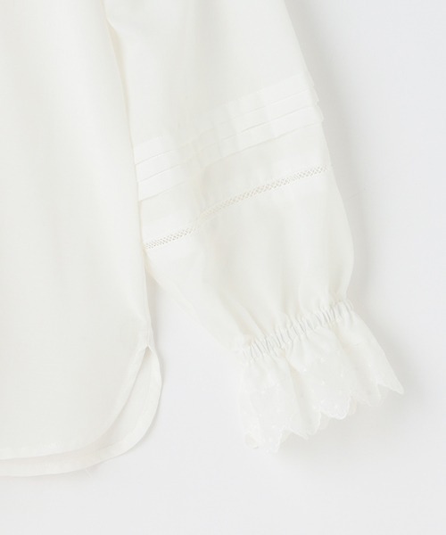 mezzo piano Junior(メゾピアノジュニア)の「フェアリーブラウス(シャツ/ブラウス・キッズ・ホワイト・L/M)」の5枚目の写真