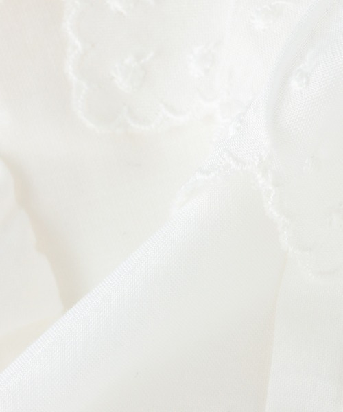 mezzo piano Junior(メゾピアノジュニア)の「フェアリーブラウス(シャツ/ブラウス・キッズ・ホワイト・L/M)」の6枚目の写真