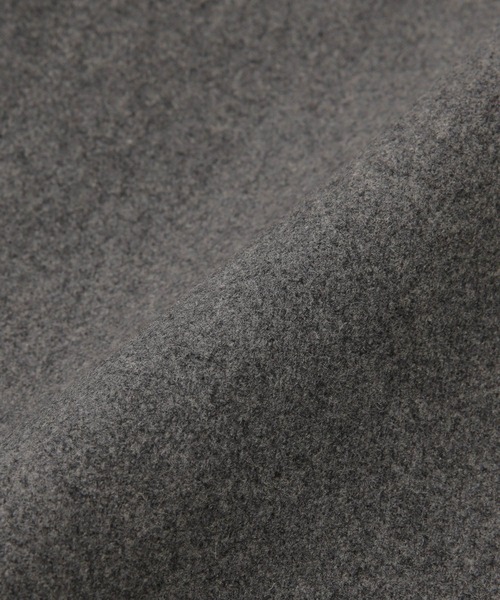 NANO universe（ナノユニバース）の「LB.04/フレキシブルメルトンチェスターコート（チェスターコート・メンズ・ブラック/ライトグレー/モカ・S/M/L/XL）」の16枚目の写真