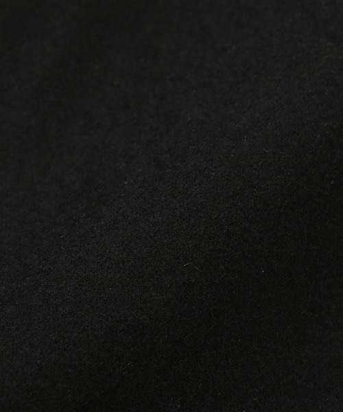 NANO universe（ナノユニバース）の「LB.04/フレキシブルメルトンチェスターコート（チェスターコート・メンズ・ブラック/ライトグレー/モカ・S/M/L/XL）」の17枚目の写真