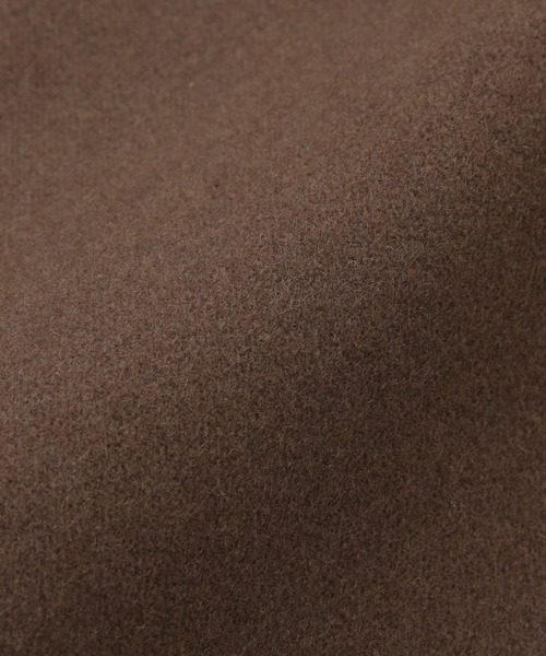 NANO universe（ナノユニバース）の「LB.04/フレキシブルメルトンチェスターコート（チェスターコート・メンズ・ブラック/ライトグレー/モカ・S/M/L/XL）」の18枚目の写真