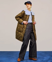 THE SHINZONE | QUILTING COAT(ノーカラーコート)