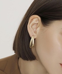 【NiiNa】ドロップカーブピアス