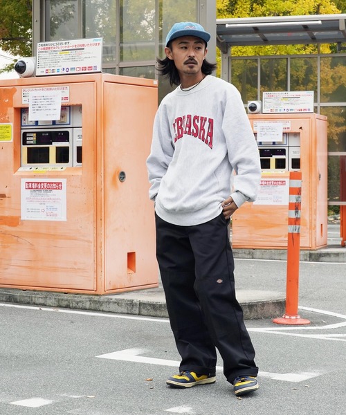 Dickies（ディッキーズ）の「Dickies / ディッキーズ LOOSE FIT DOUBLE KNEE WORK PANTS ルーズフィット ダブルニーパンツ ワークパンツ（チノパンツ・メンズ・チャコールグレー/ブラック/カーキ/シルバー/ダークネイビー・SMALL/MEDIUM/LARGE/X-LARGE）」の10枚目の写真