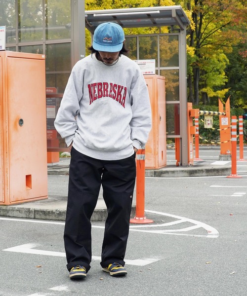 Dickies（ディッキーズ）の「Dickies / ディッキーズ LOOSE FIT DOUBLE KNEE WORK PANTS ルーズフィット ダブルニーパンツ ワークパンツ（チノパンツ・メンズ・チャコールグレー/ブラック/カーキ/シルバー/ダークネイビー・SMALL/MEDIUM/LARGE/X-LARGE）」の11枚目の写真