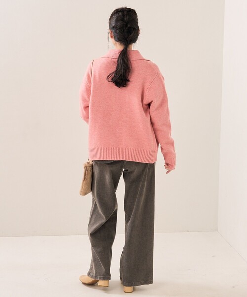 FREAK'S STORE（フリークスストア）の「ポケット付き襟ニット