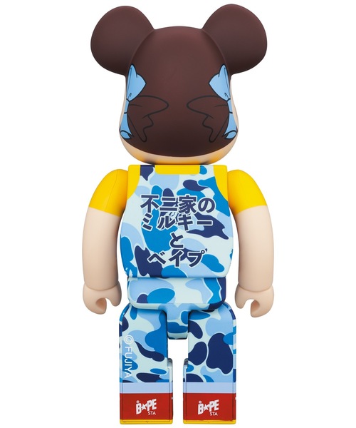 ペコです。 BE@RBRICK BAPE(R) ペコちゃん 100％ & 400％ GREEN／PINK／BLUE