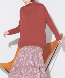 hunch | 【静電気防止】【やわもちシリーズ】 ドルマンオーバータートルニット l 秋冬 長袖(ニット/セーター)