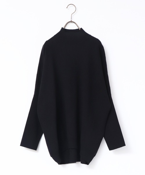 hunch（ハンチ）の「【静電気防止】ドルマンオーバータートルニット（ニット/セーター・レディース・ブラウン/ブラック/ピンク・FREE）」の11枚目の写真