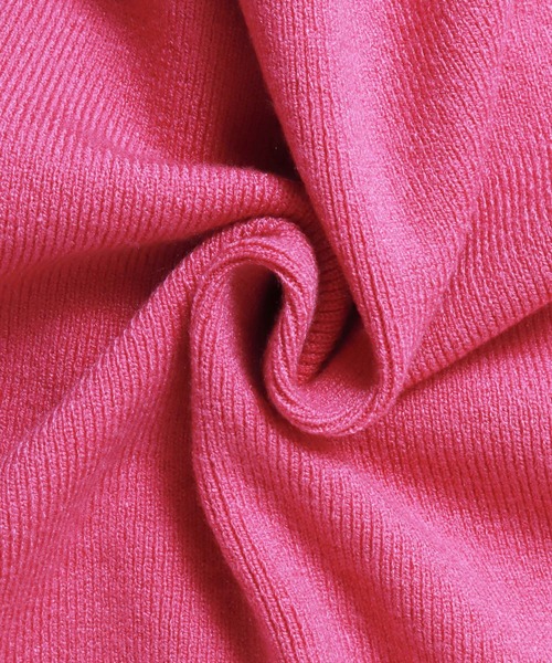 hunch（ハンチ）の「【静電気防止】ドルマンオーバータートルニット（ニット/セーター・レディース・ブラウン/ブラック/ピンク・FREE）」の19枚目の写真