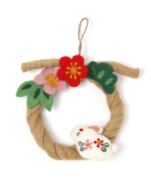 ＊萌＊*プロフ必読*＊ページ　✴︎クリスマスリースandしめ縄飾り✴︎ ⭐︎人気商品 クリスマスお正月リース クリスマスリース しめ縄