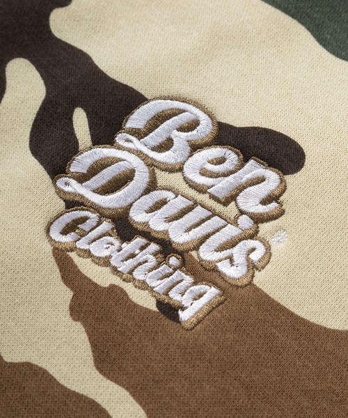 BEN DAVIS（ベンデイビス）の「【BEN DAVIS/ベンデイビス】ブランドネーム刺繍  グラフィックバックプリント ジップパーカー/ バックプリント ジップフーディー/ビッグシルエット/ヘビーウェイト/裏起毛（パーカー・レディース・カモフラージュ/ネイビー/グレー/ブラック・M/L/XL）」の10枚目の写真