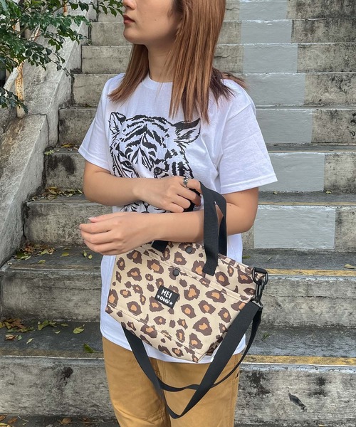 MEI（メイ）の「【 MEI × Otty / メイ × オッティ 】 ミニトートバッグ MINI TOTE（トートバッグ・レディース・ブラック系/ブラック/ブラウン系・FREE）」の3枚目の写真