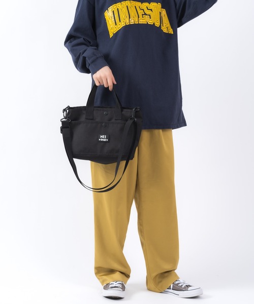 MEI（メイ）の「【 MEI × Otty / メイ × オッティ 】 ミニトートバッグ MINI TOTE（トートバッグ・レディース・ブラック系/ブラック/ブラウン系・FREE）」の9枚目の写真