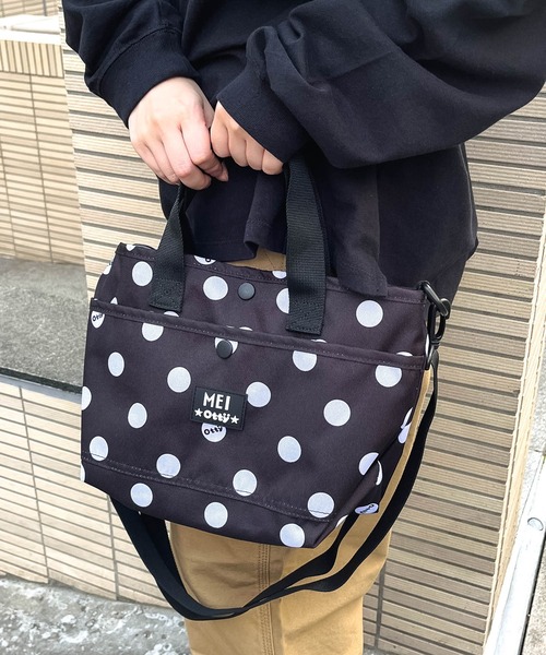 MEI（メイ）の「【 MEI × Otty / メイ × オッティ 】 ミニトートバッグ MINI TOTE（トートバッグ・レディース・ブラック系/ブラック/ブラウン系・FREE）」の18枚目の写真