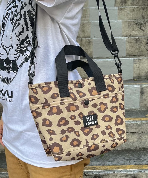 MEI（メイ）の「【 MEI × Otty / メイ × オッティ 】 ミニトートバッグ MINI TOTE（トートバッグ・レディース・ブラック系/ブラック/ブラウン系・FREE）」の20枚目の写真