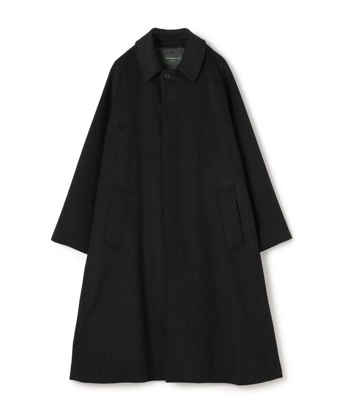 TOMORROWLAND （トゥモローランド）の「ウールカシミヤメルトン ステンカラーコート（ステンカラーコート・メンズ・ブラック/ネイビー/キャメル/ベージュ・XS/S/M）」の2枚目の写真