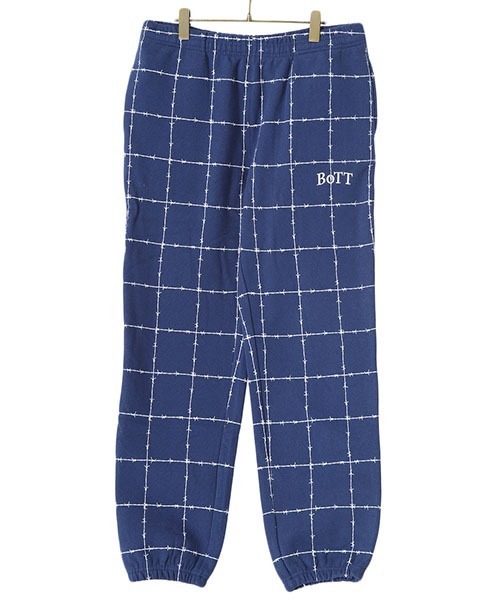 BOTT（ボット）の「BOTT / ボット：Barbwire Sweat Pant：22B-CS7[WAX]（スウェットパンツ・メンズ・ネイビー・L/M）」の11枚目の写真