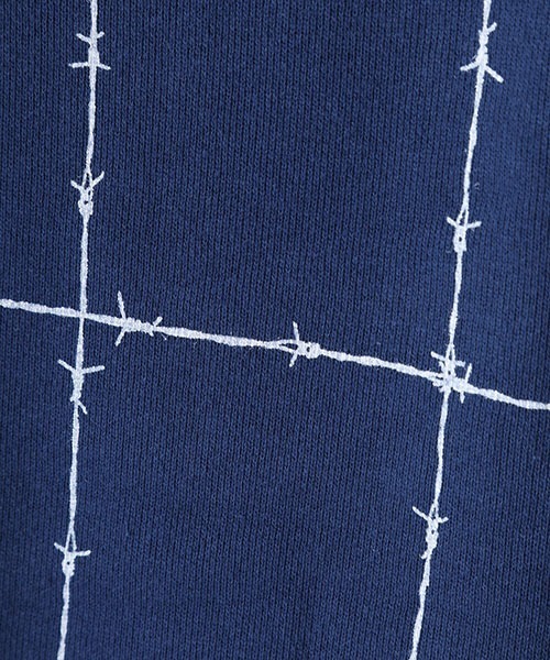 BOTT（ボット）の「BOTT / ボット：Barbwire Sweat Pant：22B-CS7[WAX]（スウェットパンツ・メンズ・ネイビー・L/M）」の7枚目の写真