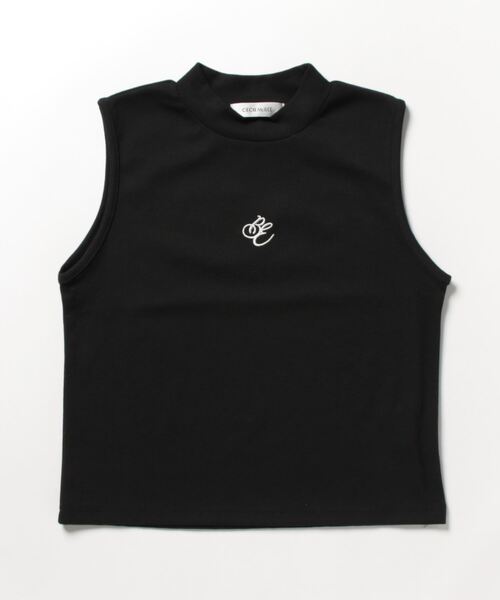 CECIL McBEE（セシルマクビー）の「リブカーデｘプチハイネックタンクＳＥＴ（アンサンブル・レディース・ブラック/サックスブルー/アイボリー・FREE）」の5枚目の写真