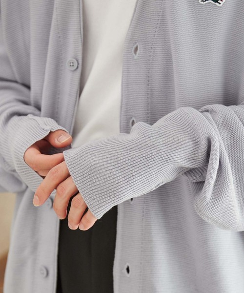 PENNEYS(ぺニーズ)の「∴WEGO/【WEB限定】Penneys別注カーディガン(カーディガン/ボレロ・メンズ・サックスブルー/オフホワイト/ダークオレンジ/ブラック・MEDIUM/LARGE)」の11枚目の写真