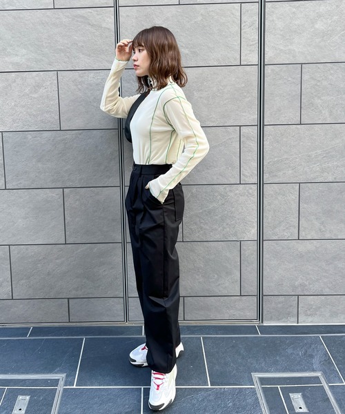feepur(フェピュール)の「ツータックペインターパンツ(その他パンツ・レディース・ベージュ/ブラック・MEDIUM/SMALL)」の19枚目の写真