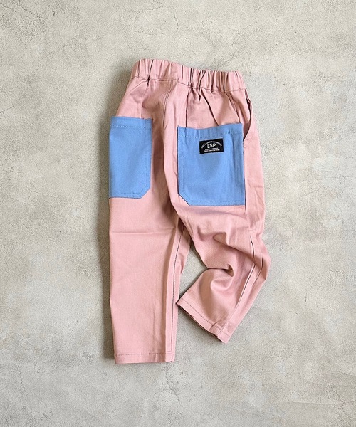 Life Support Products（ライフサポートプロダクツ）の「ツイルタックパンツ(80～150cm)（その他パンツ・キッズ・マスタード/チャコール/ベージュ系その他/グレー系その他/ピンク系その他/ライトピンク/ターコイズブルー・80/90/95/100/110/120/130/140/150）」の6枚目の写真