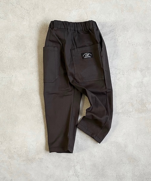 Life Support Products（ライフサポートプロダクツ）の「ツイルタックパンツ(80～150cm)（その他パンツ・キッズ・マスタード/チャコール/ベージュ系その他/グレー系その他/ピンク系その他/ライトピンク/ターコイズブルー・80/90/95/100/110/120/130/140/150）」の3枚目の写真