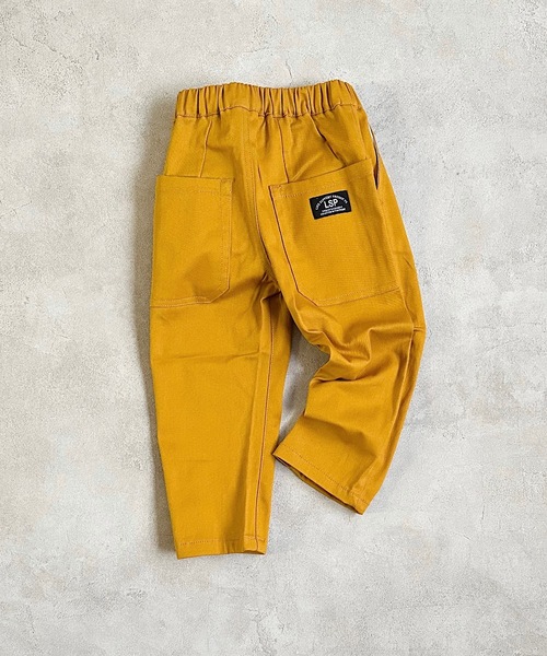 Life Support Products（ライフサポートプロダクツ）の「ツイルタックパンツ(80～150cm)（その他パンツ・キッズ・マスタード/チャコール/ベージュ系その他/グレー系その他/ピンク系その他/ライトピンク/ターコイズブルー・80/90/95/100/110/120/130/140/150）」の5枚目の写真