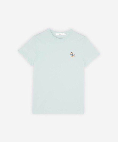 Maison Kitsune(メゾンキツネ)の「DRESSED FOX PATCH CLASSIC TEE-SHIRT(Tシャツ/カットソー・レディース・ピンク系その他/スカイブルー系/ブラック・S/M/XS/L)」の3枚目の写真