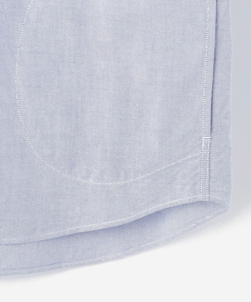 DANTON(ダントン)の「DANTON | オックスフォード バンドカラーシャツ WOMEN(シャツ/ブラウス・レディース・ホワイト/ブルー・36/38/34)」の12枚目の写真