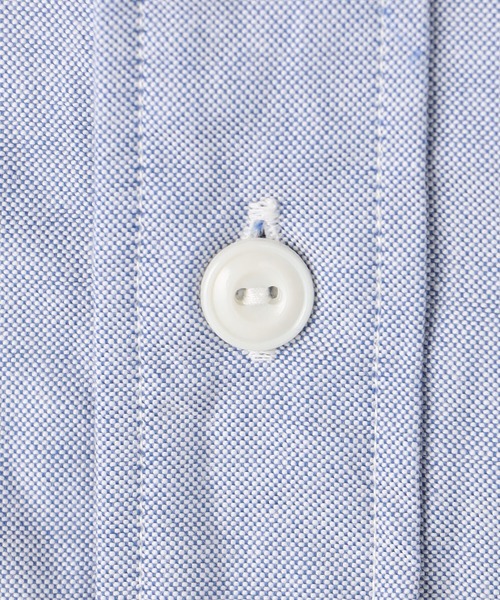 DANTON(ダントン)の「DANTON | オックスフォード バンドカラーシャツ WOMEN(シャツ/ブラウス・レディース・ホワイト/ブルー・36/38/34)」の15枚目の写真