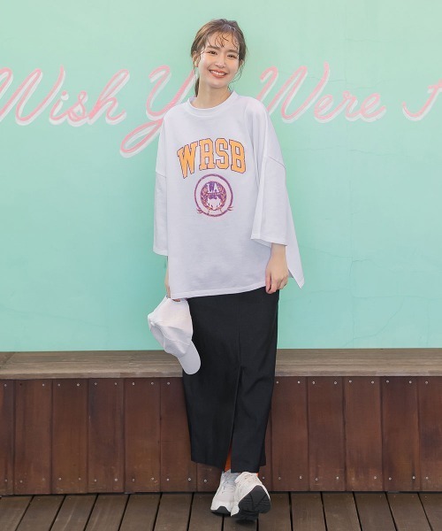 VICKY（ビッキー）の「【スーパーストレッチが病みつきになる】ハイテンションスカート《洗濯機で洗える》（スカート・レディース・ブラック/ホワイト/ダークネイビー/レッド/ブルー・M）」の6枚目の写真