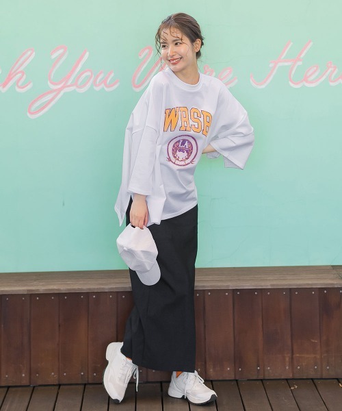 VICKY（ビッキー）の「【スーパーストレッチが病みつきになる】ハイテンションスカート《洗濯機で洗える》（スカート・レディース・ブラック/ホワイト/ダークネイビー/レッド/ブルー・M）」の19枚目の写真