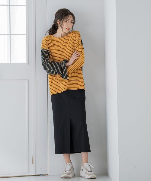 VICKY（ビッキー）の「【スーパーストレッチが病みつきになる】ハイテンションスカート《洗濯機で洗える》（スカート・レディース・ブラック/ホワイト/ダークネイビー/レッド/ブルー・M）」の21枚目の写真