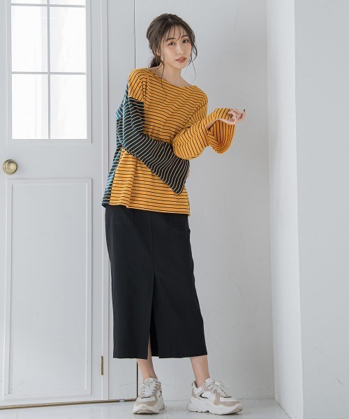 VICKY（ビッキー）の「【スーパーストレッチが病みつきになる】ハイテンションスカート《洗濯機で洗える》（スカート・レディース・ブラック/ホワイト/ダークネイビー/レッド/ブルー・M）」の17枚目の写真