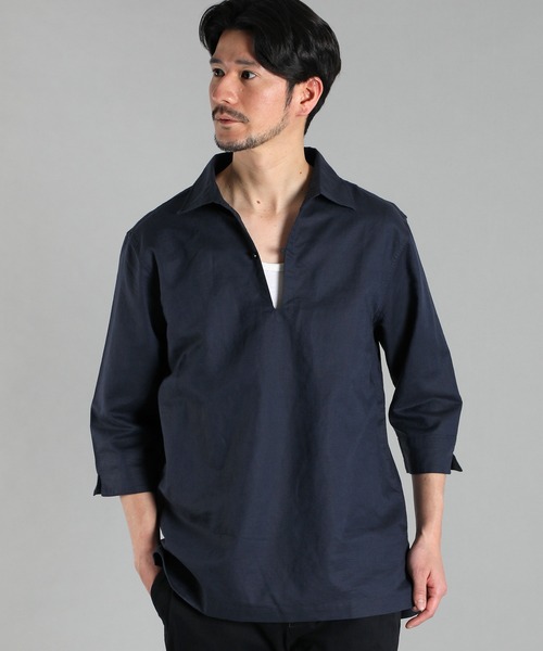 LANVIN en Bleu（ランバンオンブルー）の「コットン/リネン素材