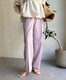 DouDou | シェルタリングセンタープレスパンツ(スラックス)