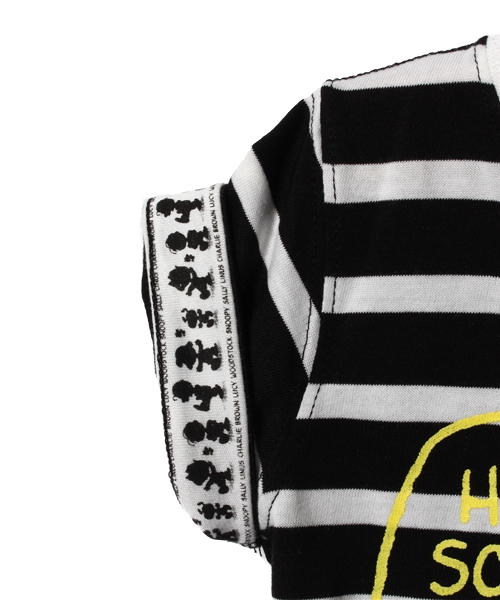 CIAOPANIC TYPY（チャオパニックティピー）の「【PEANUTS×CIAOPANIC TYPY】ピーナッツコラボイラストボーダー（Tシャツ/カットソー・キッズ・ホワイト/ブラック・135/105/115/125/95）」の10枚目の写真