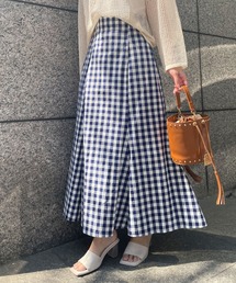 ギンガムチェックマーメイドスカート